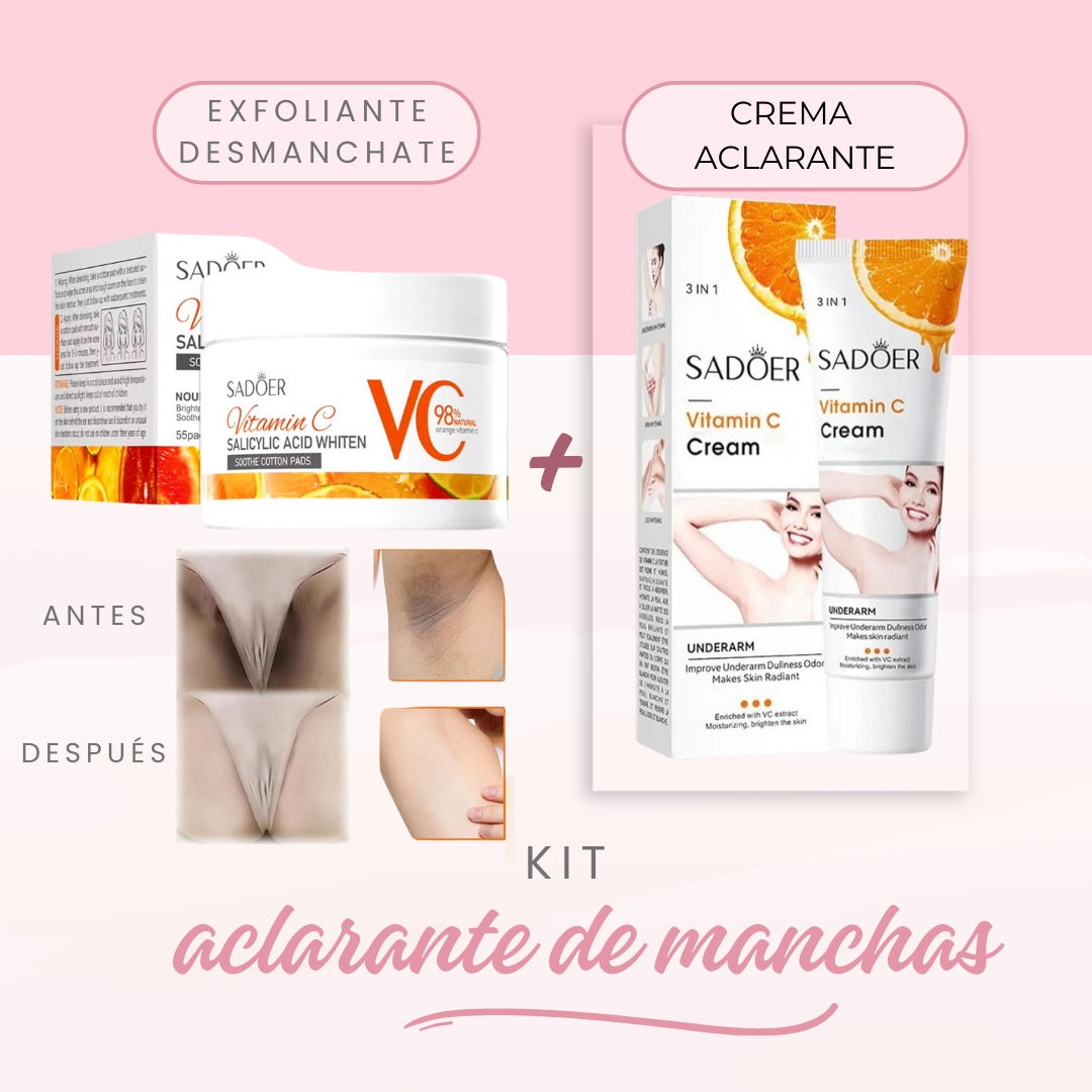 Kit Vita C aclarador de manchas