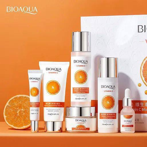 Kit Facial Lujo Vitamina C Org Bioaqua