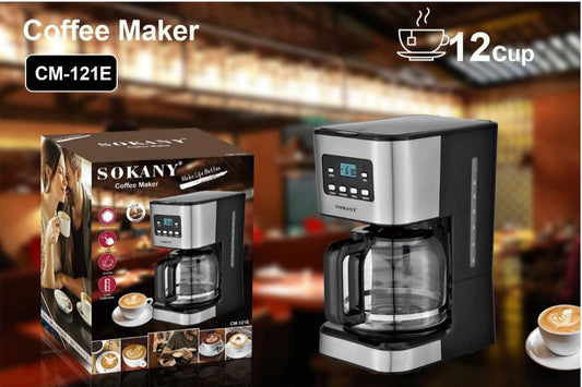 CAFETERA SOKANY 12 CUPS