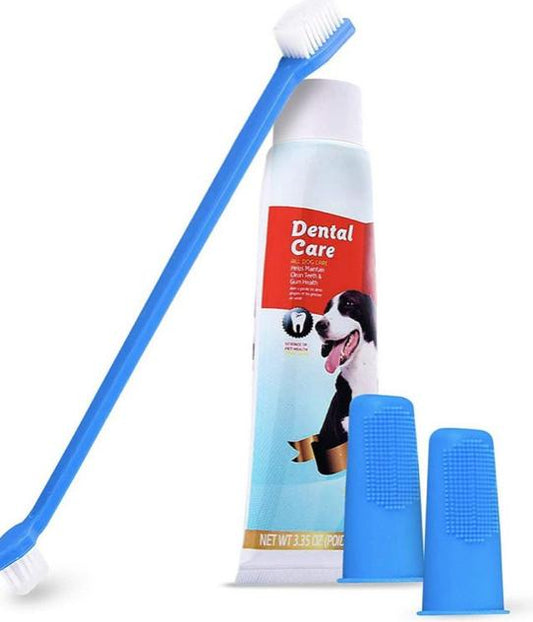 Kit de limpieza dental para mascotas 🐶